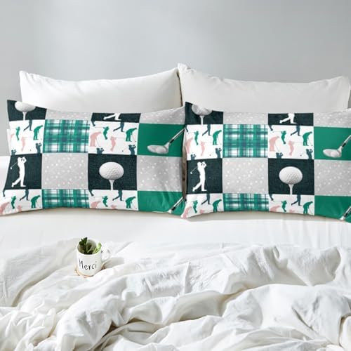 Castle Fairy Golf Themed Microfiber Sheet Set
