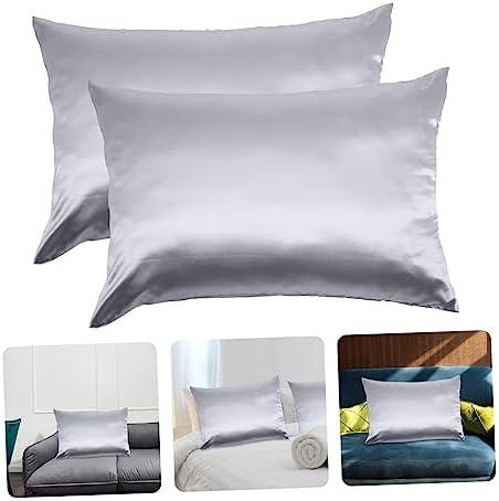 WHAMVOX 2pcs Breathable Cooling Pillow Covers