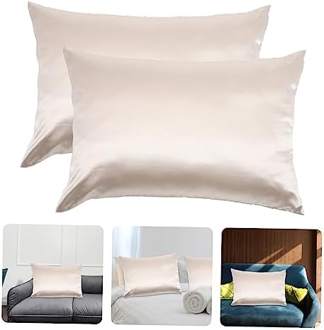 ERINGOGO Cooling Pillowcases 2PCS Zipper Pillow Covers
