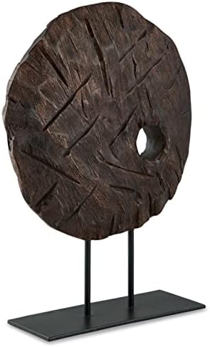 Signature Design by Ashley Dashburn Wood Sculpture Black Dark Brown