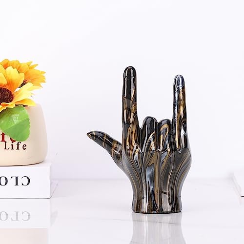 LCCCK I Love You Hand Sign Rock and Roll Statue