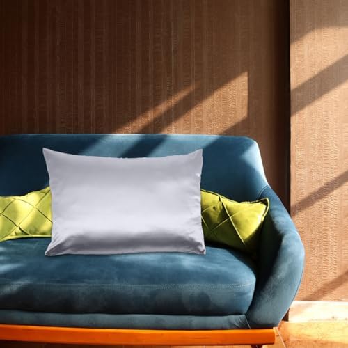 Cabilock Cooling Silk Pillow Covers with Zipper for Standard Size