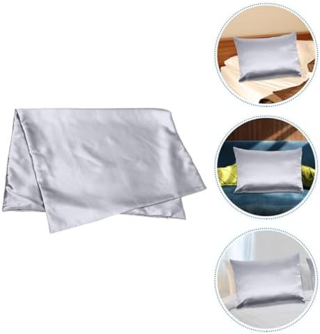 Cabilock Cooling Silk Pillow Covers with Zipper for Standard Size