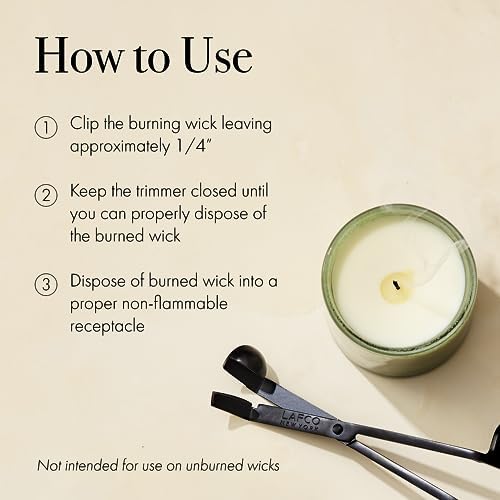 LAFCO New York 2-in-1 Wick Trimmer Snuffer 1