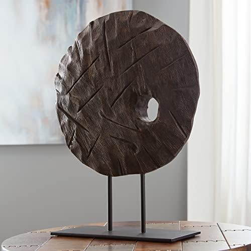Signature Design by Ashley Dashburn Wood Sculpture Black Dark Brown