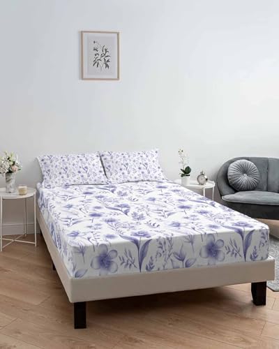 Chees D Zone King Fitted Sheet with Deep Pocket and Elastic 1