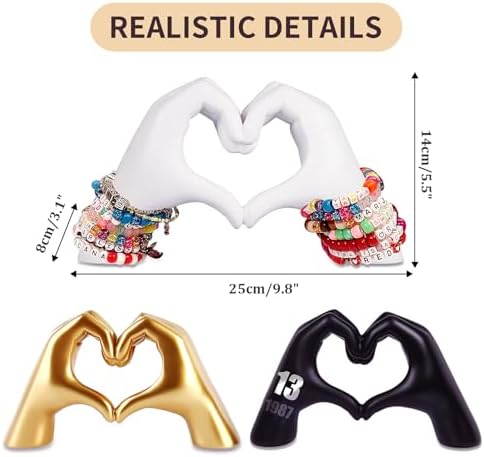 Love Finger Statue Modern White Decor Sculpture