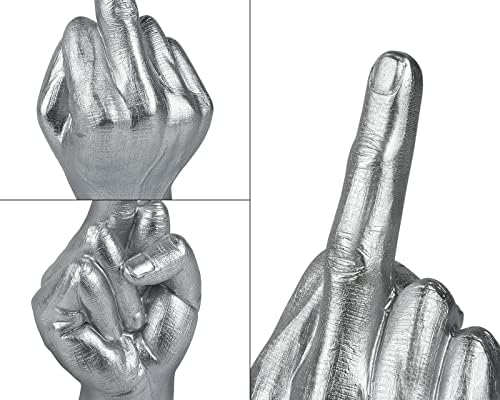 Distinctive Style Middle Finger Desk Statue - Funny Decor Gift