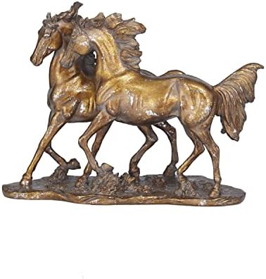 Deco 79 Bronze Polystone Horse Statue