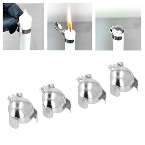 4pcs Automatic Candle Extinguisher for Safe Use