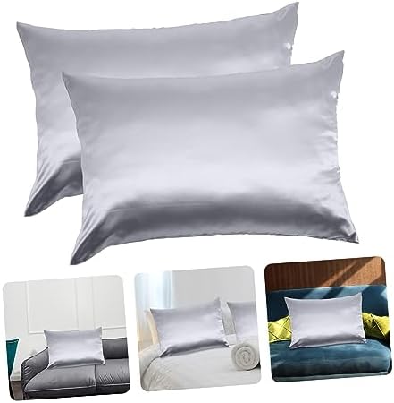 2pcs Cooling Polyester Pillowcases with Zipper