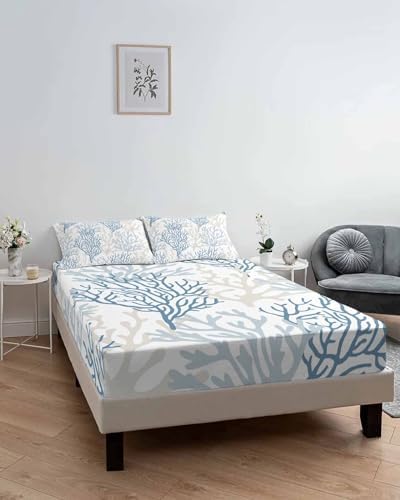 Chees D Zone Queen Fitted Sheet Deep Pocket Set 1
