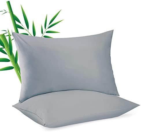 ShunjieHome 2 Pack Bamboo Viscose Pillow Protectors