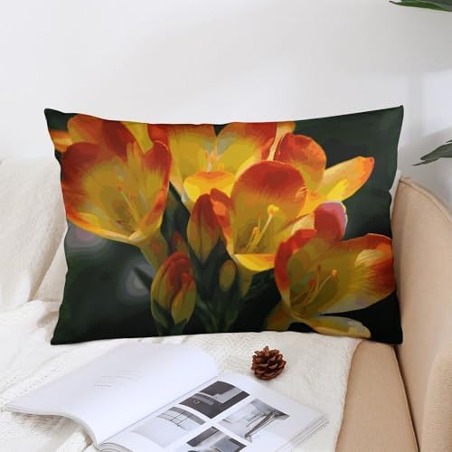 Freesia Pillowcase 30x20 Inches with Zipper