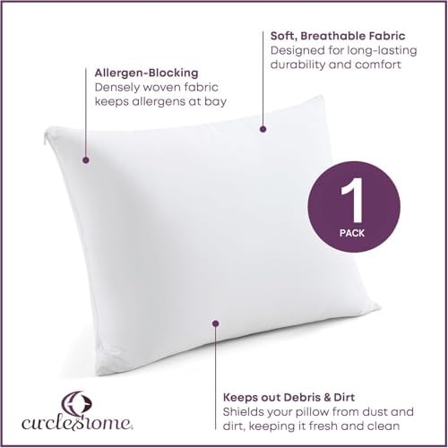 CirclesHome Pillow Protectors Single Pack Toddler