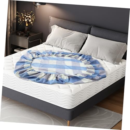 GLSTOY Twin Bed Fitted Sheet Polyester Cooling Mattress Cover 1