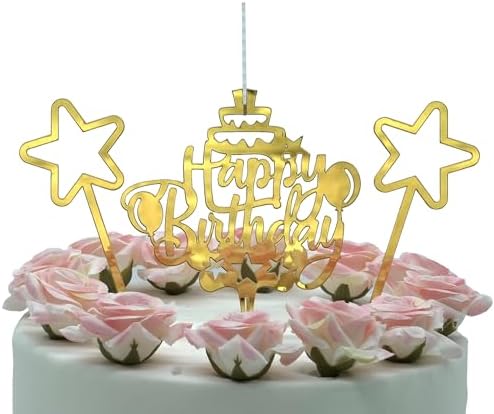 Spark Magic Happy Birthday Cake Topper Candle 1