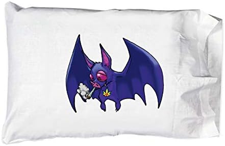 Hat Shark Pillow Case Single - Flying Blue Bat Design
