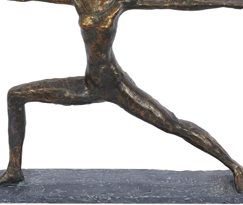 Deco 79 Polystone Yoga Statue Home Decor Accent