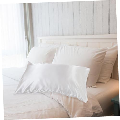 Cabilock Cooling Pillowcase Light Grey Simulated Silk Protector