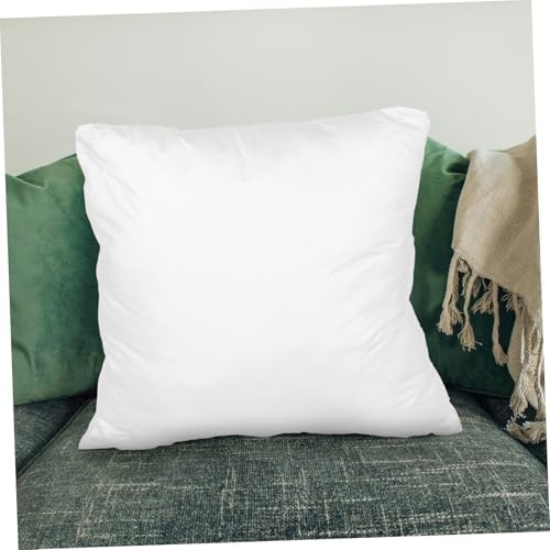 ibasenice Fabric Pillowcase Anti-Hair Lining Sleeve for Sofa Pillows