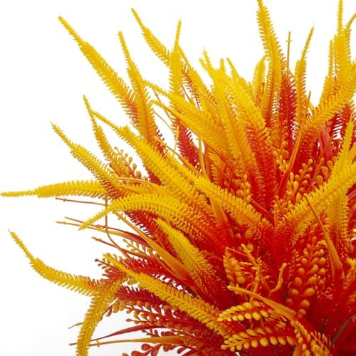 10 Bundles Fall Flowers for Outdoor Decor