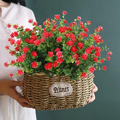 RECUTMS 12 Bundles Artificial Faux Lotus Flowers