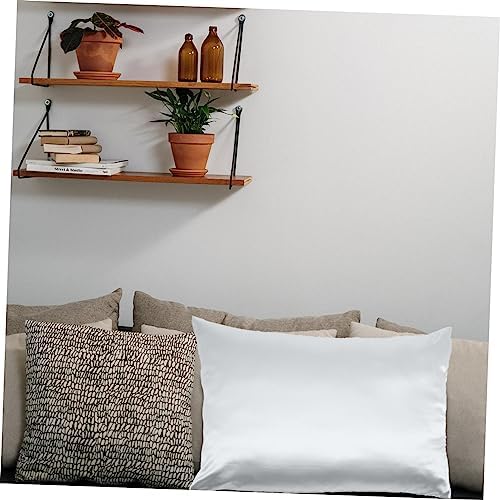 JEWEDECO 2pcs Cooling Polyester Pillowcases with Zipper 1