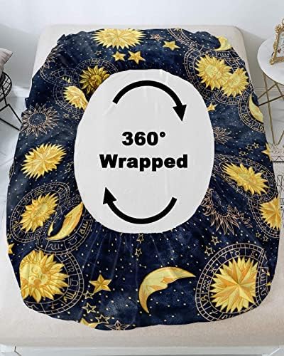 Chees D Zone Twin XL Deep Pocket Fitted Sheet Set