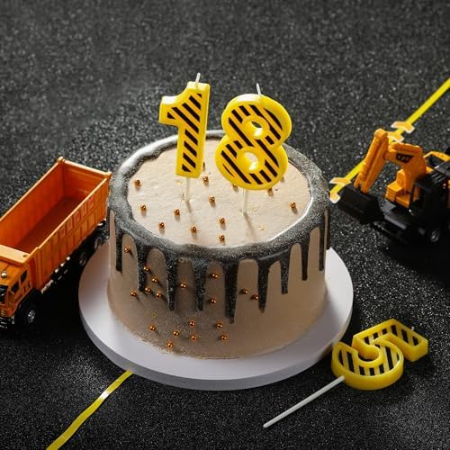 PHD CAKE 276 Inch Number 3 Birthday Candle