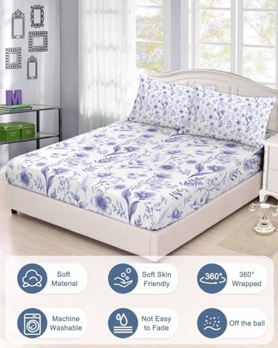 Chees D Zone King Fitted Sheet with Deep Pocket and Elastic 1
