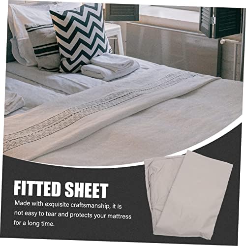SWOOMEY Reusable Fitted Sheet Twin Mattress Protector with Waterproof and Breathable Design