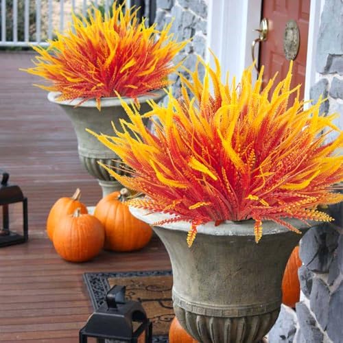10 Bundles Fall Flowers for Outdoor Decor