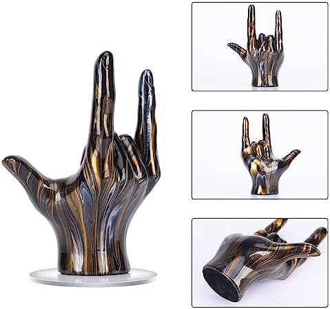 LCCCK I Love You Hand Sign Rock and Roll Statue