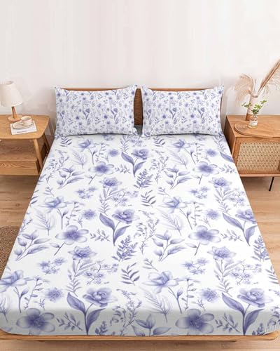 Chees D Zone King Fitted Sheet with Deep Pocket and Elastic 1
