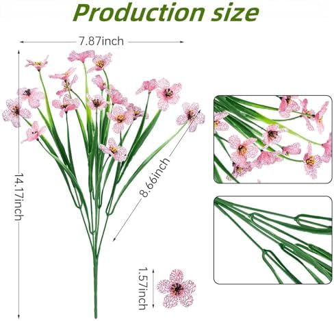 Realistic Artificial Flowers for Outdoor Use