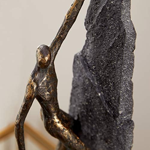 Deco 79 Polystone Statue Urban Decor Accent 6x5x19