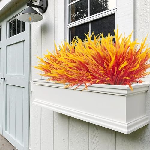 10 Bundles Fall Flowers for Outdoor Decor