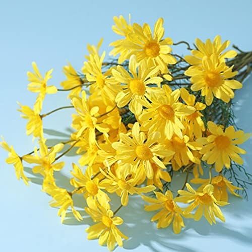 OUKEYI Artificial Daisy Flowers 12 Bundles for Home Decoration