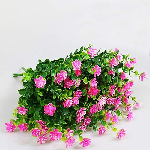 YOSICHY Artificial Flowers 6 Bundles Pink