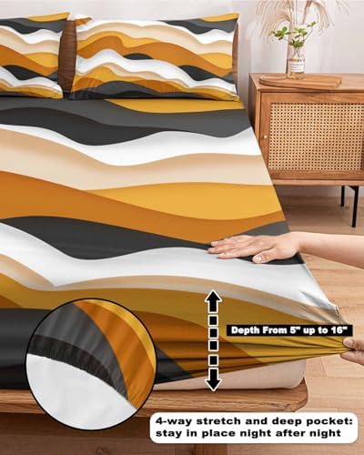 Chees D Zone Queen Fitted Sheet Deep Pocket Set