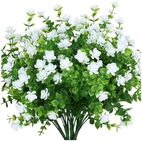WHYLE Artificial White Flower for Home Decor 1