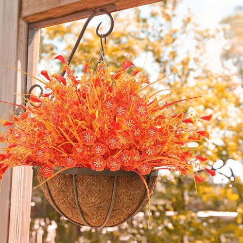 TYLTYS Artificial Fall Flowers 12-Bundle Set UV Resistant