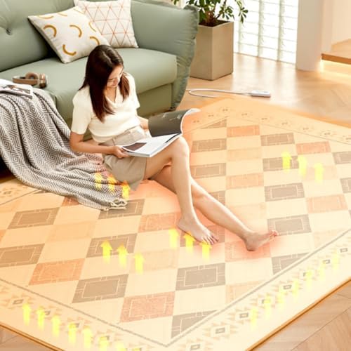 Jidanmian Graphene Heated Area Rug for Winter