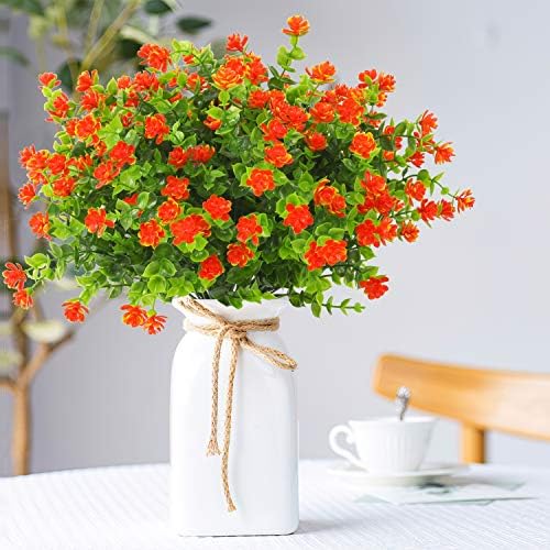 DRT DERUITAI Artificial Flowers Outdoor Decor Bundle