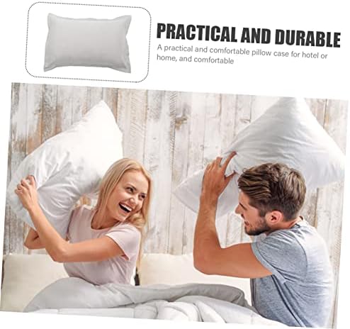 Luxshiny Solid Grey Pillowcase Set 2 Pieces 1