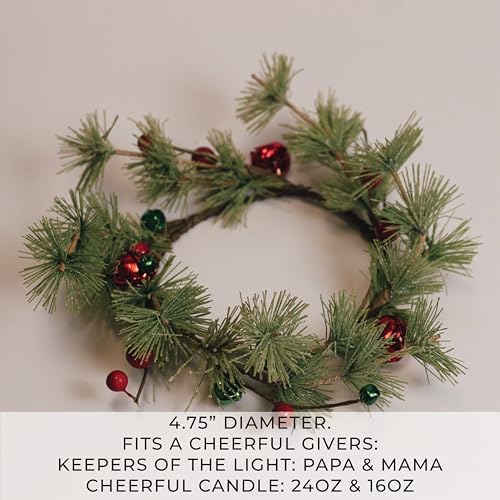 A Cheerful Giver Wreath Candle Ring