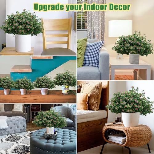 JIFTOK Artificial Flowers for Outdoor Indoor Decor