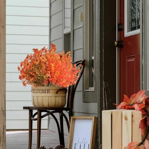 iHeartYard 12 Bundles Artificial Fall Flowers Decor
