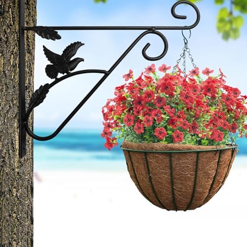 NOV FIRE 20 Bundles Artificial Flowers Red